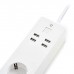 WiFi Πολύπριζο 3 Θέσεων και 4 Θυρών USB WIFIP310FWT